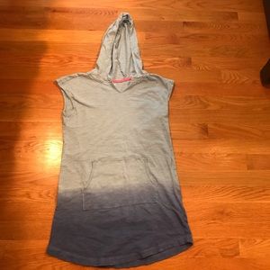 Adorable hooded swim coverup